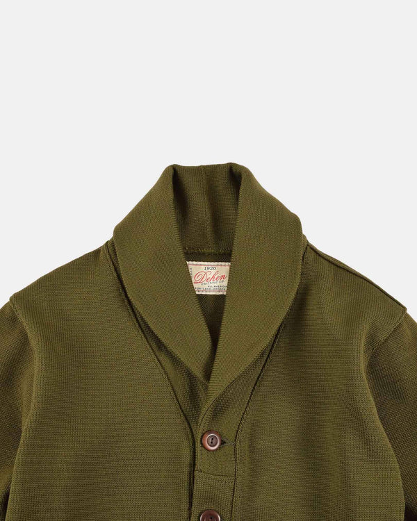 Guilty Parties Dehen 1920 Shawl Sweater Coat - Loden