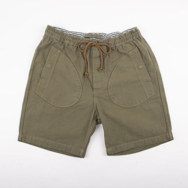 Guilty Parties Freenote Cloth Deck Shorts - Olive