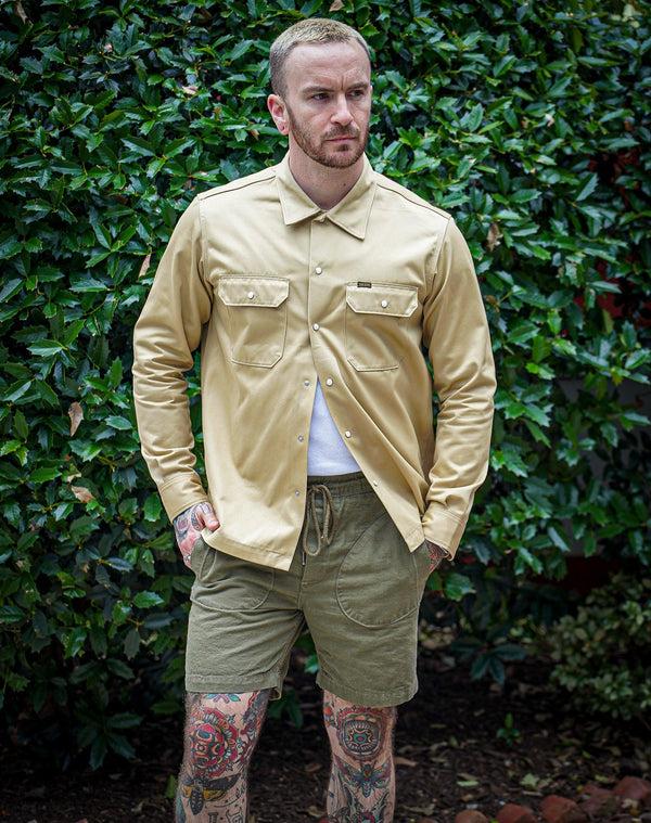 Guilty Parties Freenote Cloth Deck Shorts - Olive