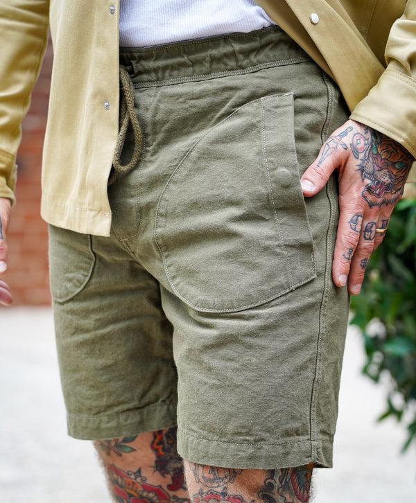 guilty parties Freenote Cloth Deck Shorts - Olive