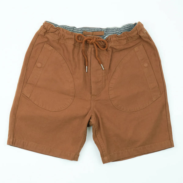Guilty Parties Freenote Cloth Deck Shorts - Rust