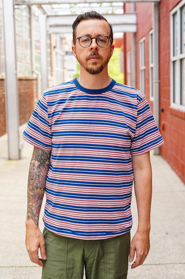 guilty parties Freenote Cloth Mooch Tee - Blue Combo