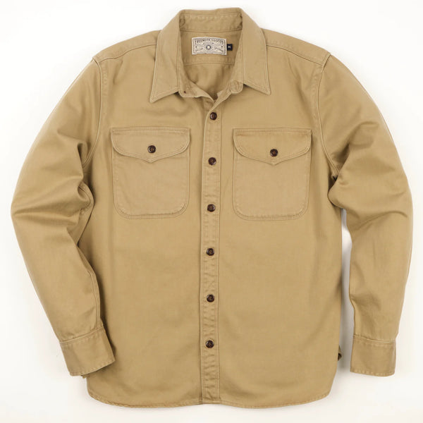 Guilty Parties Freenote Cloth Utility Shirt - Khaki