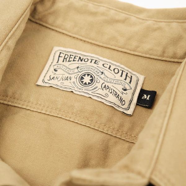 Guilty Parties Freenote Cloth Utility Shirt - Khaki