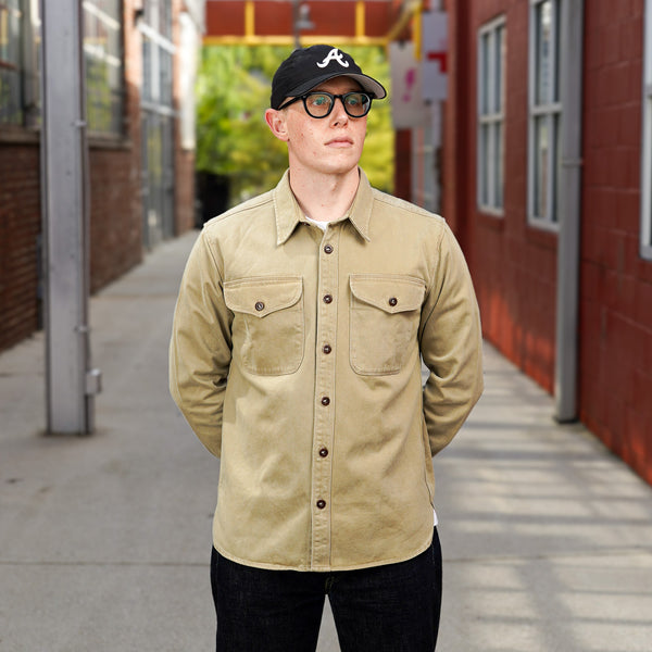 guilty parties Freenote Cloth Utility Shirt - Khaki