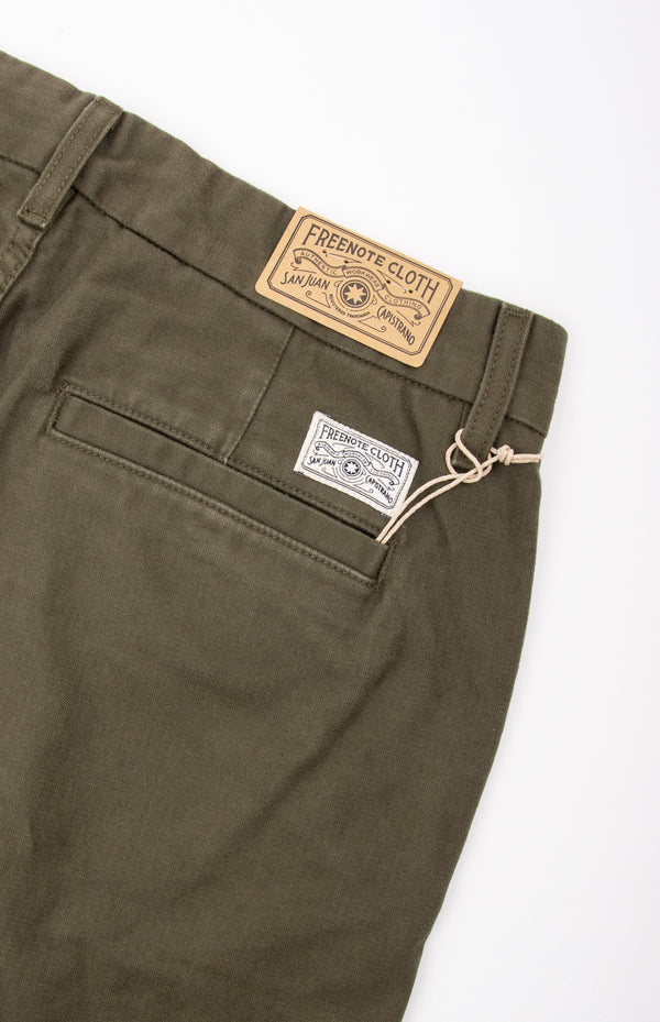 guilty parties Freenote Cloth Workers Chino- Olive