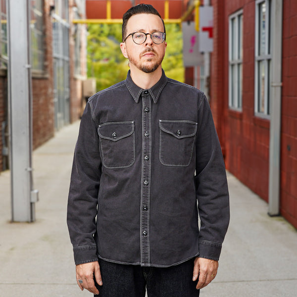 Guilty Parties Freenote Utility Shirt - Charcoal