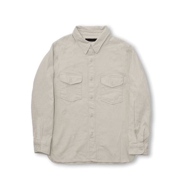 Guilty Parties Fullcount Cotton Wool CPO - Ecru