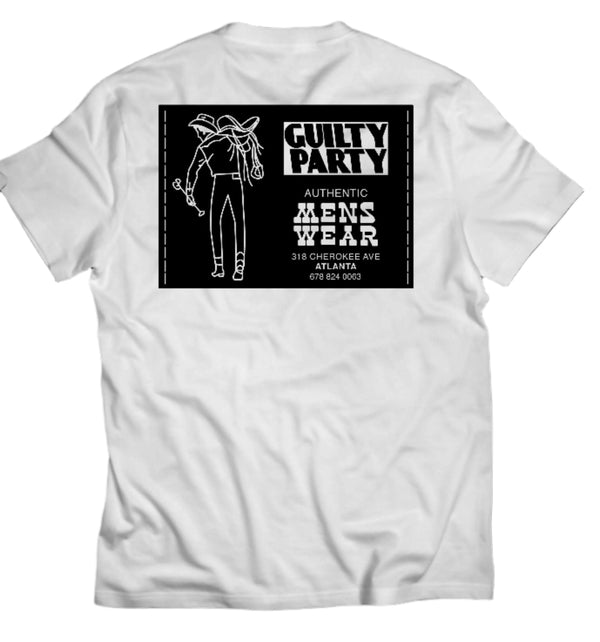 guilty parties Guilty Party Cowboy Tee - White