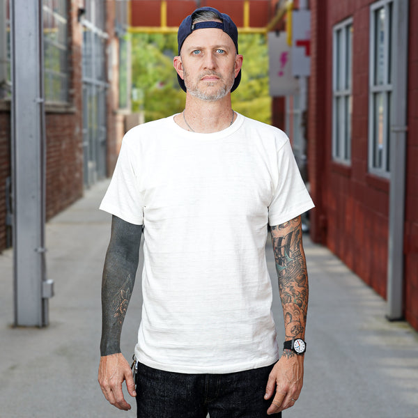 guilty parties John Gluckow Standard Tee - Off White