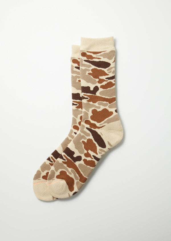 Guilty Parties ROTOTO Pile Camo Crew Socks