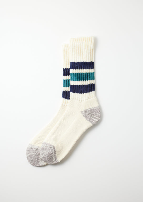 Guilty Parties ROTOTO Ribbed Old School Crew Socks