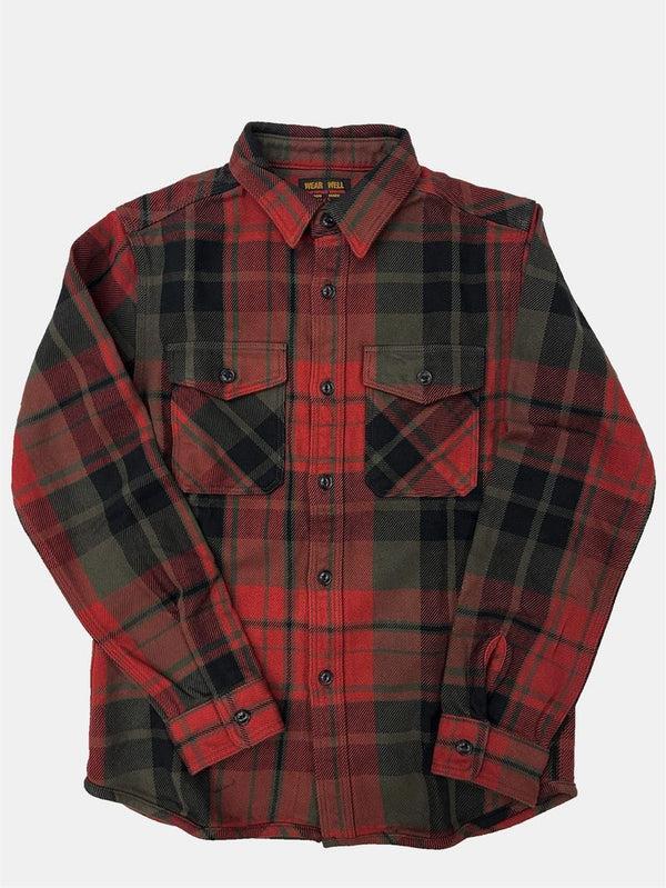 Guilty Parties UES Extra Heavy Flannel Shirt - Red