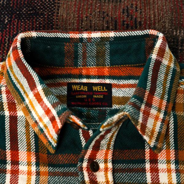 Guilty Parties UES Heavy Flannel Shirt - Green