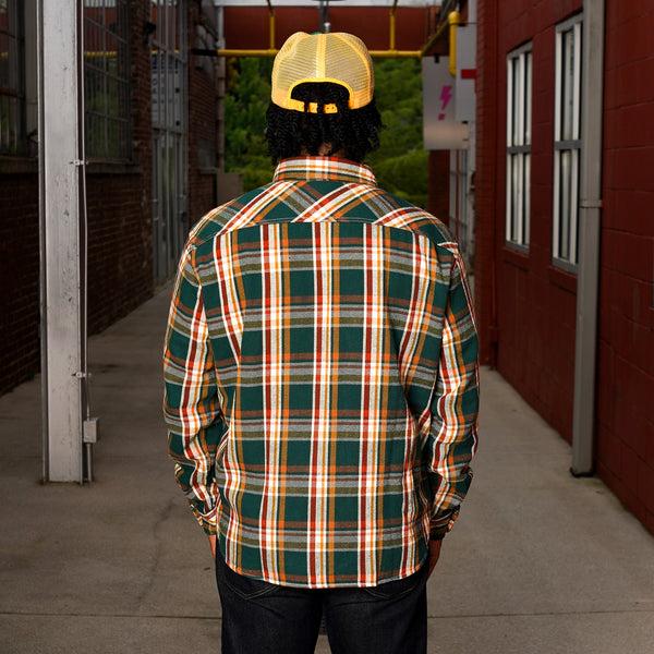 Guilty Parties UES Heavy Flannel Shirt - Green