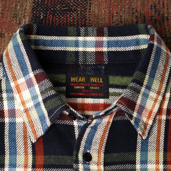 Guilty Parties UES Heavy Flannel Shirt - Navy