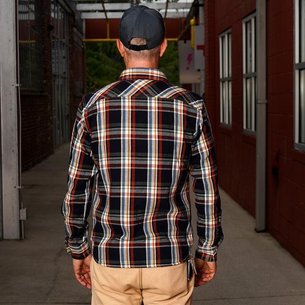 Guilty Parties UES Heavy Flannel Shirt - Navy