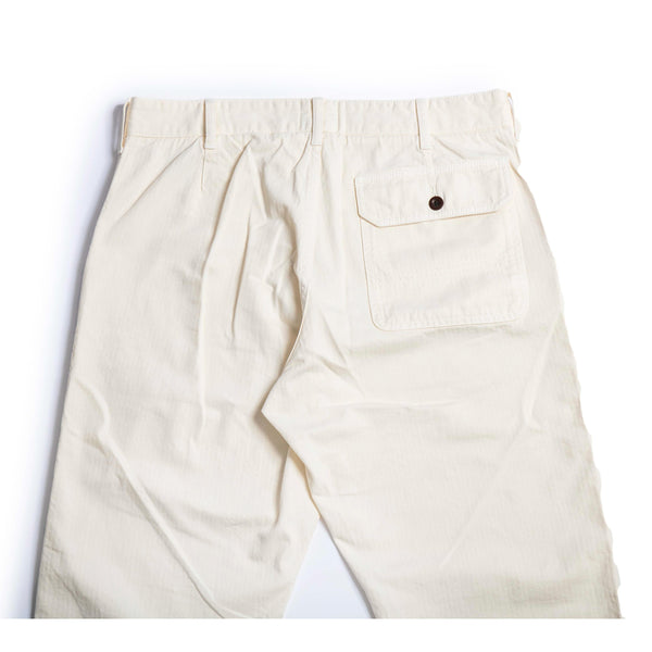 Guilty Parties Heimat Textil Herringbone Journey Pant - Seashell