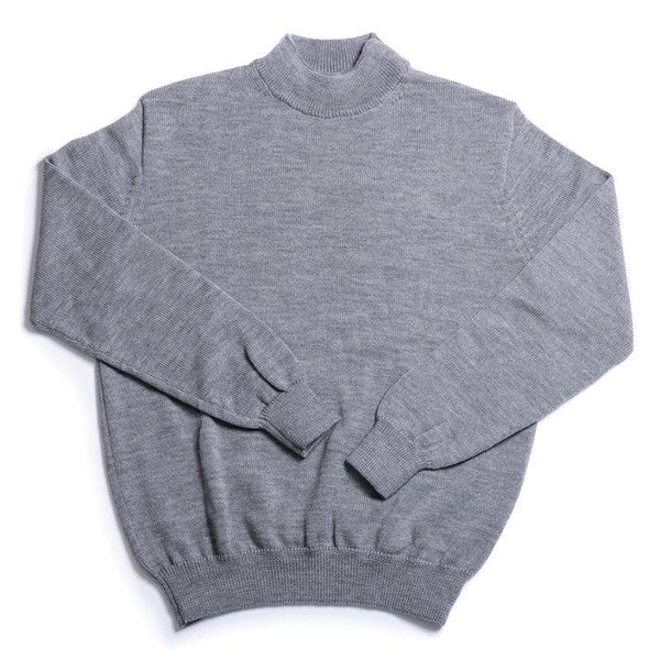 guilty parties Heimat Textil Merino Deck Sweater - Battleship Grey