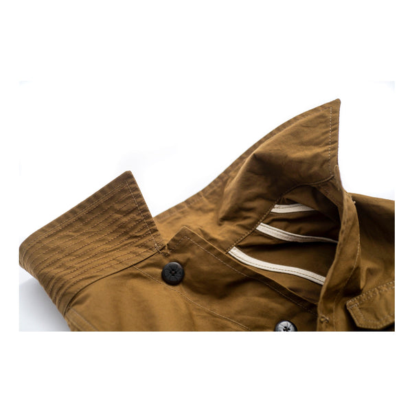 Guilty Parties Heimat Textil Waxed Journey Coat - Desert