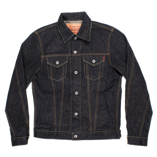 Guilty Parties Iron Heart IH-526J-142 14oz Selvedge Denim Modified Type III Jacket - Indigo