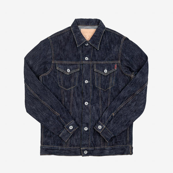 Guilty Parties Iron Heart IH-526J-SLB 16oz Slubby Selvedge Denim Type III Jacket - Indigo