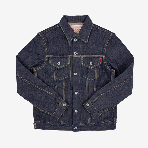 Guilty Parties Iron Heart IH-526PJ 21oz Selvedge Denim Modified Type III Jacket - Indigo