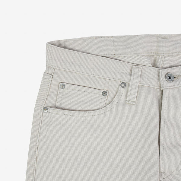 Guilty Parties Iron Heart IH-555-PIQ 14oz Cotton Piqué Super Slim Cut Jeans - Ecru
