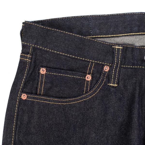 Guilty Parties Iron Heart IH-555S-142 14oz Selvedge Denim Super Slim Cut Jeans - Indigo