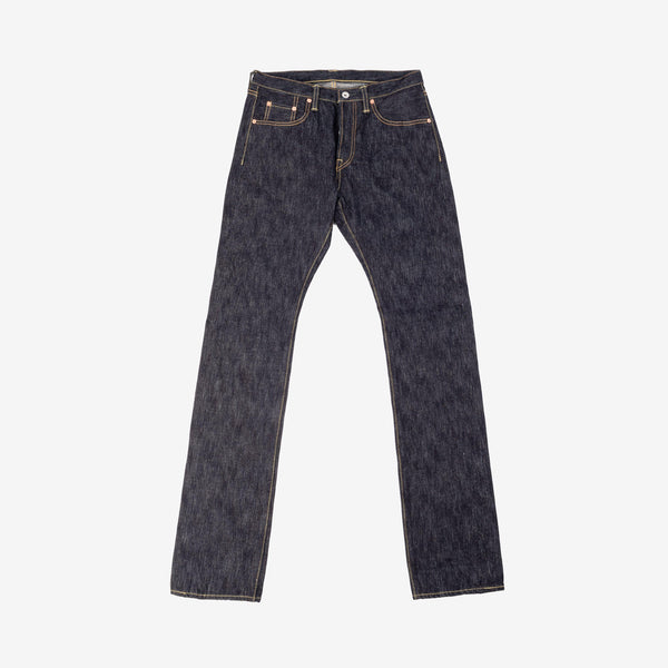 Guilty Parties Iron Heart IH-555S-SLB 16oz Slubby Selvedge Denim Super Slim Cut Jeans - Indigo