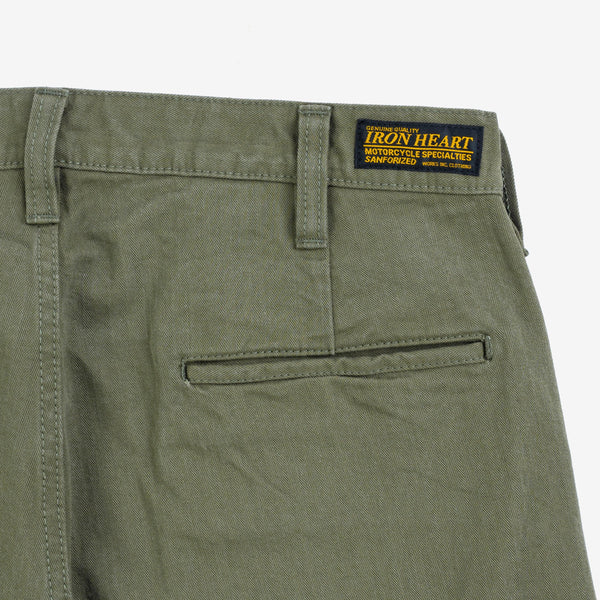 guilty parties Iron Heart IH-735-ODG 11oz Herringbone Work Pants - Olive Drab Green