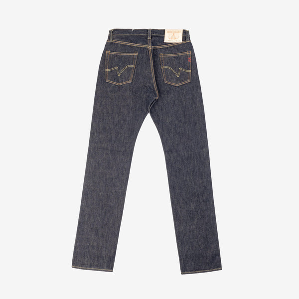 Guilty Parties Iron Heart IH-888S-21 21oz Selvedge Denim Medium/High Rise Tapered Cut Jeans - Indigo