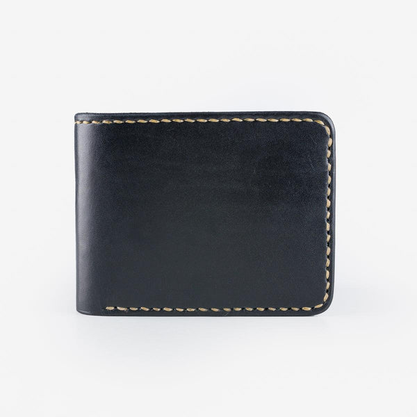 guilty parties Iron Heart IHG-035-BLK Calf Folding Wallet - Black