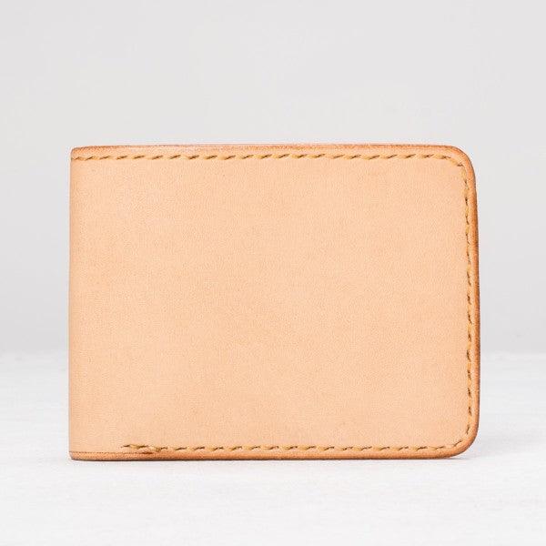 guilty parties Iron Heart IHG-035-TAN Calf Folding Wallet - Tan