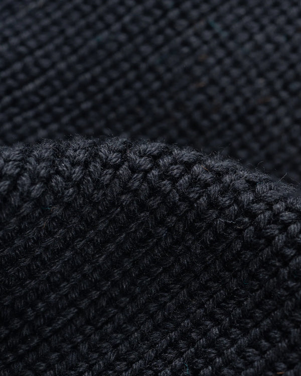 Guilty Parties Iron Heart IHG-081-BLK 100% Cotton Ribbed Beanie- Black