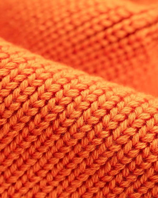 Guilty Parties Iron Heart IHG-081-ORA 100% Cotton Ribbed Beanie- Orange