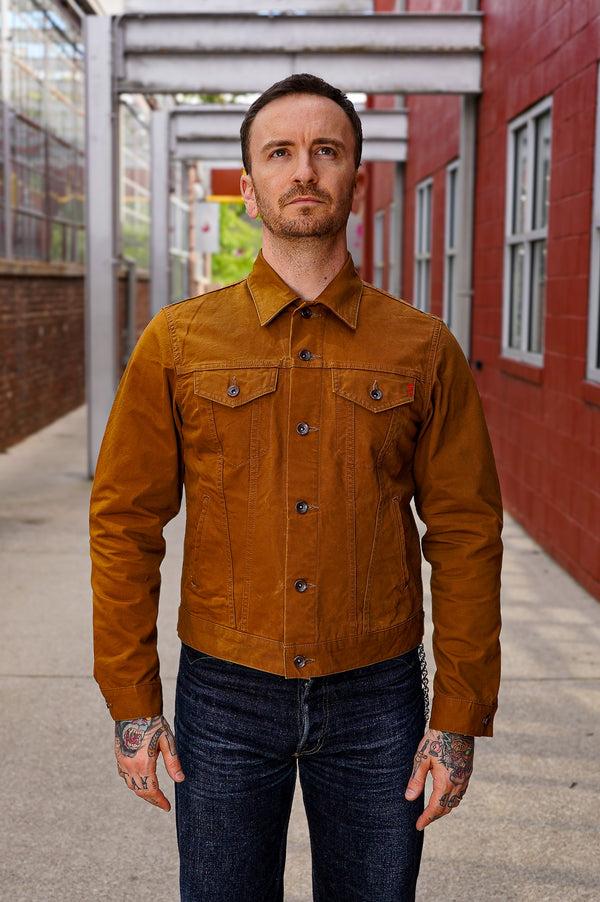 Guilty Parties Iron Heart IHJ-147-BRN 9oz Canvas Type III Jacket - Brown