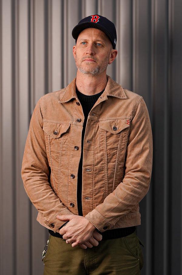 Guilty Parties Iron Heart IHJ-69-KHA Corduroy Modified Type III Jacket - Khaki
