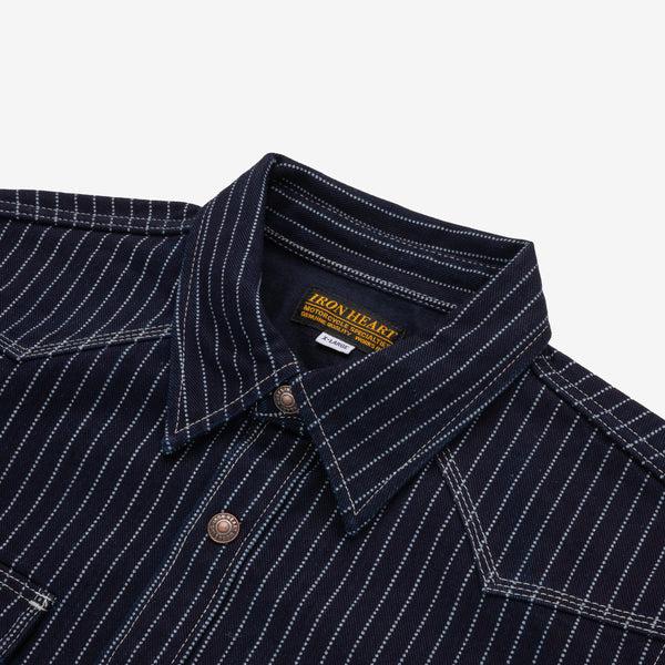 Guilty Parties Iron Heart IHSH-227-IND 12oz Wabash CPO Shirt - Indigo