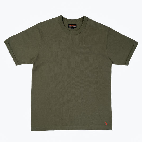 Guilty Parties Iron Heart IHT-1600-OLV 11oz Cotton Knit Crew Neck T-Shirt - Olive