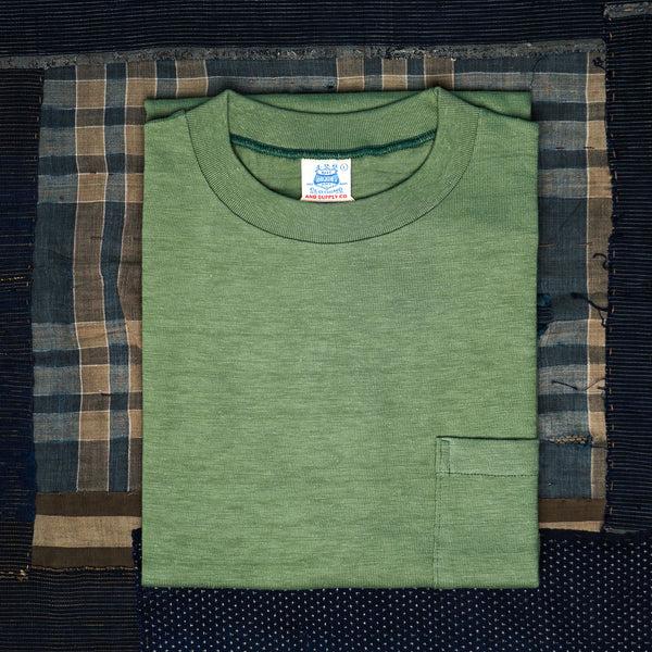 Guilty Parties John Gluckow Standard Pocket Tee - MC Green