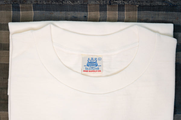 Guilty Parties John Gluckow Standard Pocket Tee - Off White