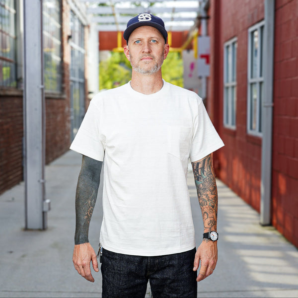 guilty parties John Gluckow Standard Pocket Tee - Off White