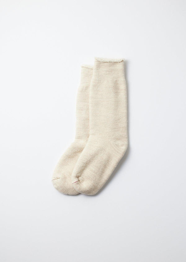 Guilty Parties ROTOTO Double Face Merino Wool / Cotton Pile Crew Socks