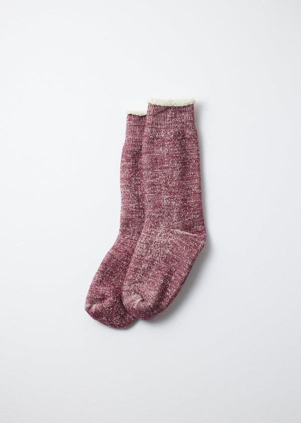 guilty parties ROTOTO Double Face Merino Wool / Cotton Pile Crew Socks