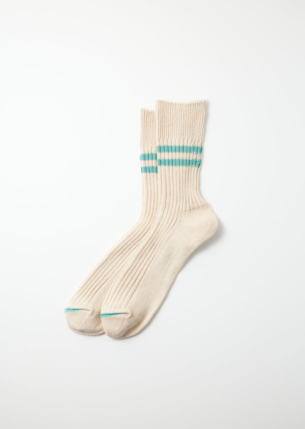 guilty parties ROTOTO Hemp / Organic Cotton Stripe Crew Socks