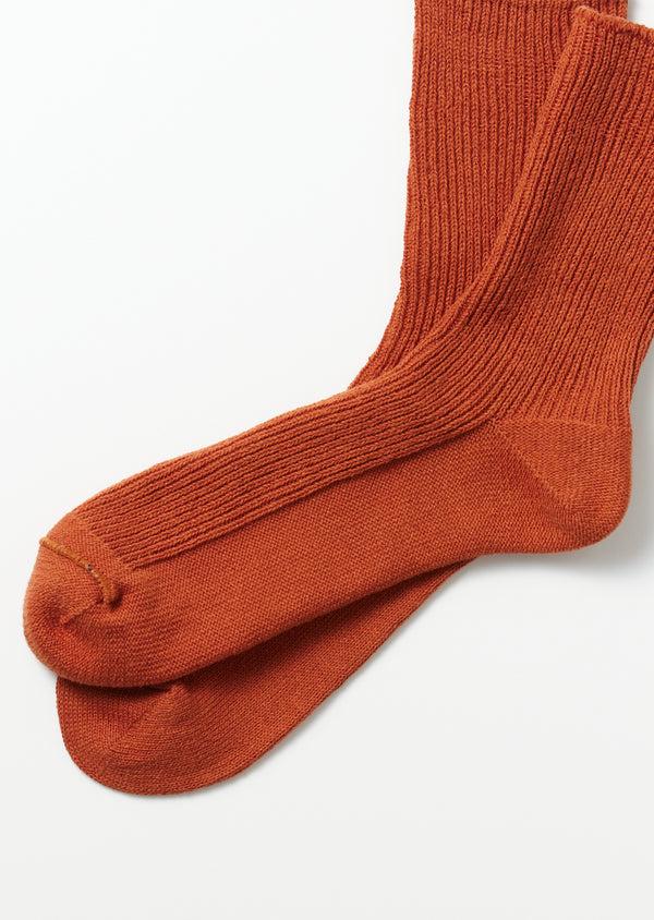 Guilty Parties ROTOTO Washi / Recycled Cotton Ribbed Crew Sock
