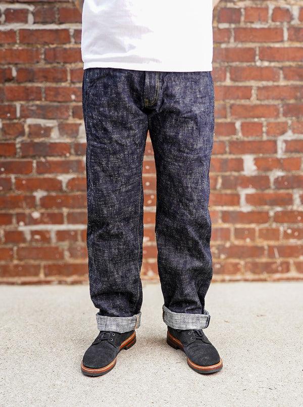 Guilty Parties Samurai S3000XX17oz-SDS Murasame 17oz Slub Relaxed Straight Jeans - One Washed