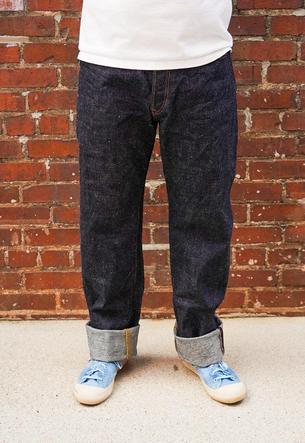 Guilty Parties Samurai S5100VX 17oz "Bushido" Zero+ High Rise Straight Jeans - One Washed