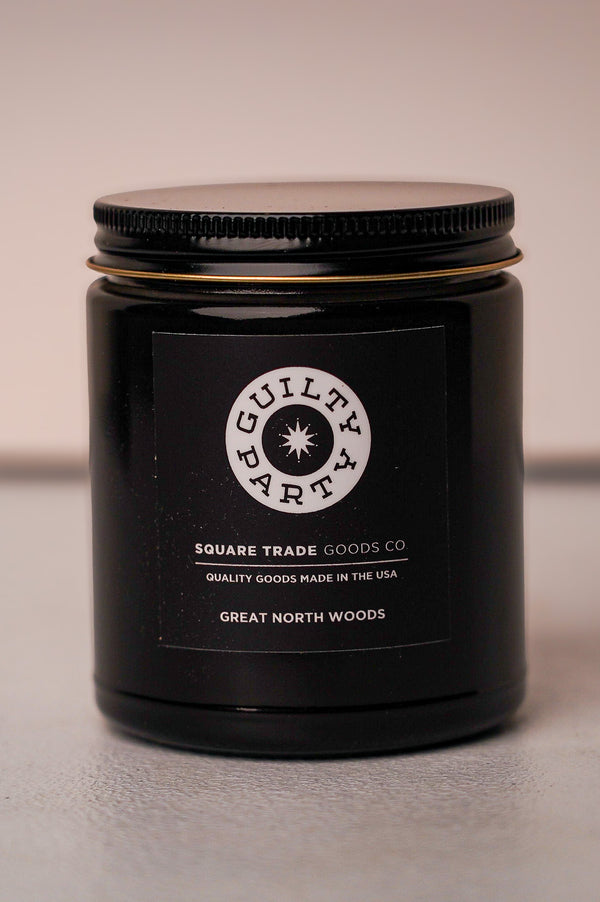 guilty parties Square Trade Goods STGC x GP 8oz Candle - Great North Woods
